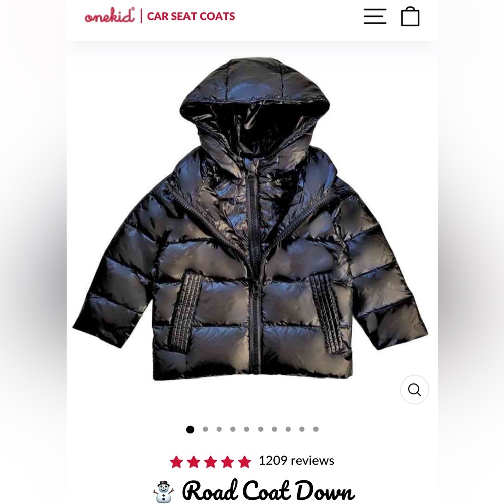 The famous 5 ⭐️ One Kid Road coat - like new!!